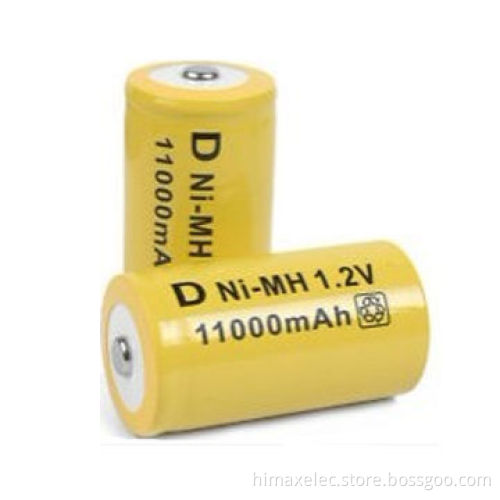 NiMH D-cell 3.6V 10Ah Battery Pack, OEM Batteries 1.2-48V
